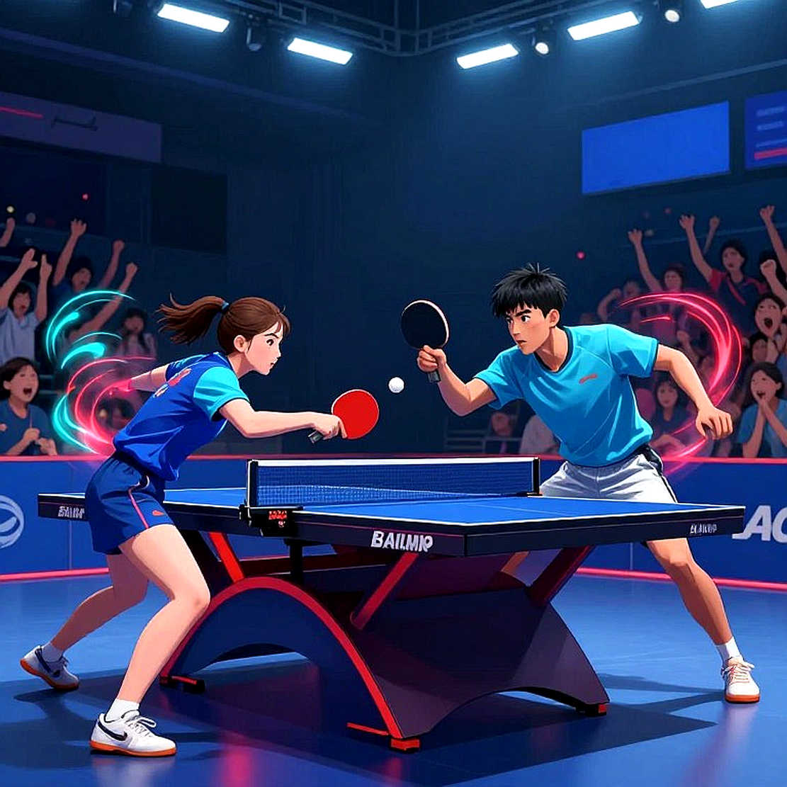 Manav Thakkar - Manush Shah vào tứ kết WTT China Smash: 43-43 và set đấu 12-10
